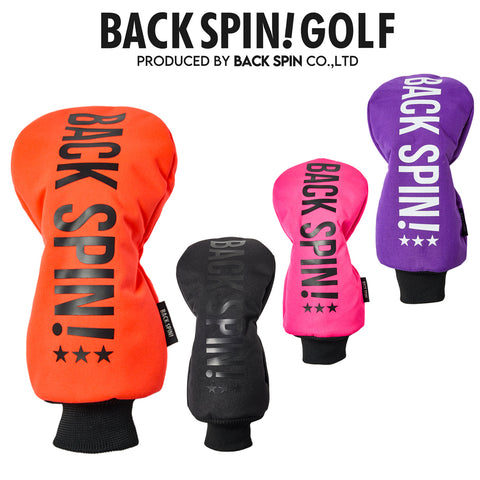 【BACK SPIN!】NYLON HEAD COVER for Driver (BSBE01H519)