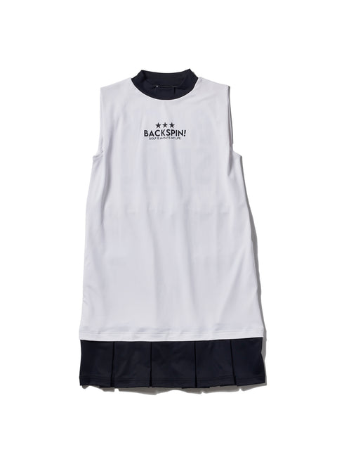 30%0FF【BACK SPIN!】NO SLEEVED ONE PIECE DRESS(BSBD01W723)