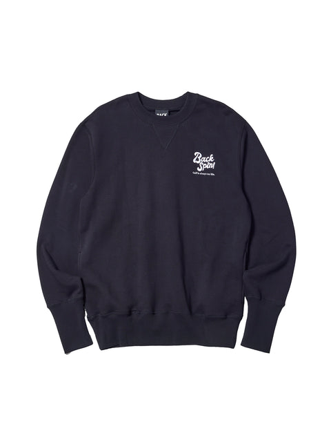 【BACK SPIN!】ATHLEISURE SWEAT SHIRT with POCKETS