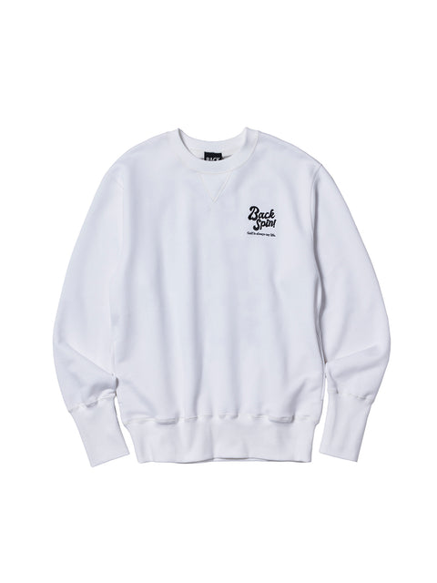 【BACK SPIN!】ATHLEISURE SWEAT SHIRT with POCKETS