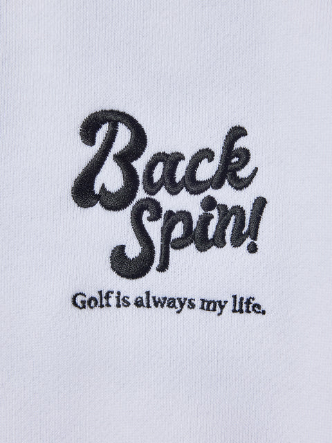 【BACK SPIN!】ATHLEISURE SWEAT SHIRT with POCKETS