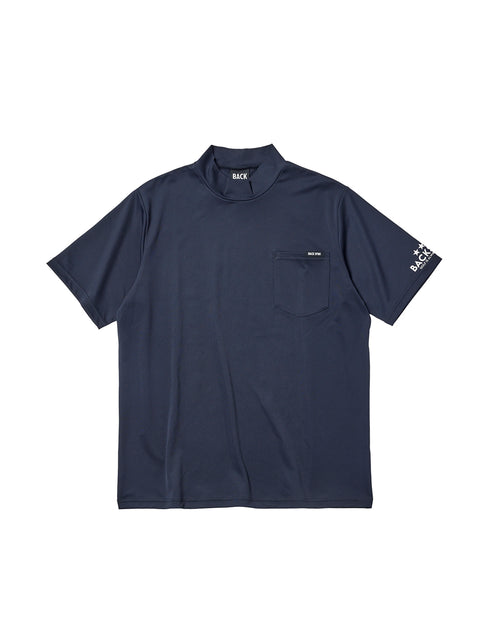 【BACK SPIN!】NEW WAVE MOCK NECK POCKET-T(BSBD01W724)