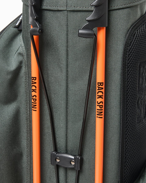 【BACK SPIN!】CORDURA NYLON CADDIE BAG-SOLID-
