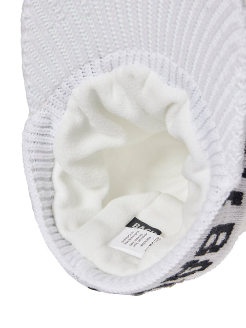 BACK SPIN! KNIT CAP WITH A BRIM