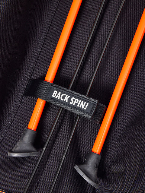 NEW【BACK SPIN!】CORDURA NYLON CADDIE BAG-SOLID-