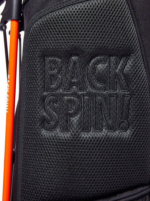 NEW【BACK SPIN!】CORDURA NYLON CADDIE BAG-SOLID-