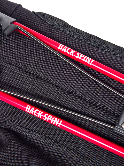 NEW【BACK SPIN!】CORDURA NYLON CADDIE BAG-SOLID-