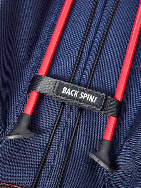 NEW【BACK SPIN!】CORDURA NYLON CADDIE BAG-SOLID-