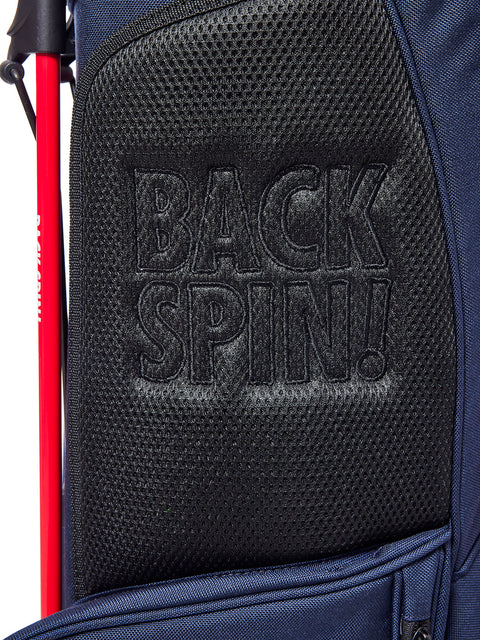 NEW【BACK SPIN!】CORDURA NYLON CADDIE BAG-SOLID-