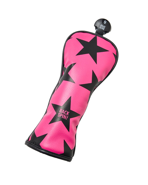 【BACK SPIN!】PU STAR HEAD COVER for Hybrid (BSBB02H506)