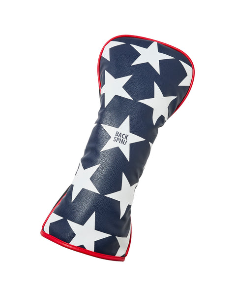 【BACK SPIN!】PU STAR HEAD COVER for Driver (BSBB02H504)