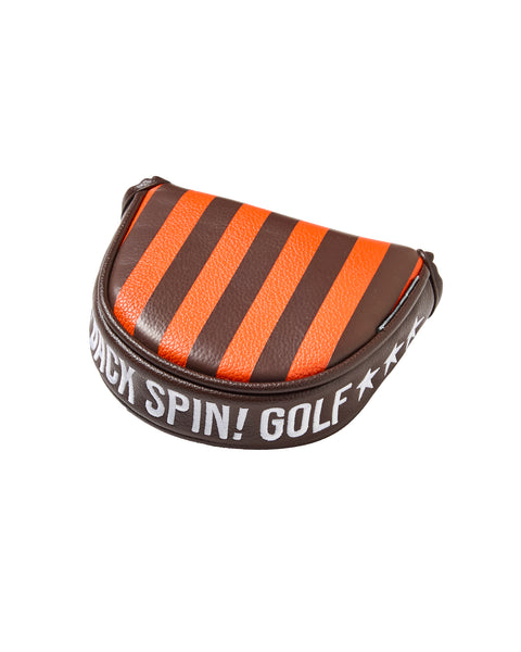 BACK SPIN! STRIPE PUTTER HEAD COVER FOR MALLET