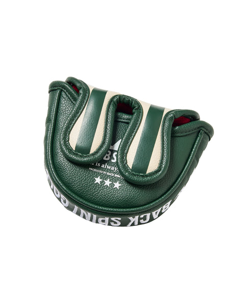 BACK SPIN! STRIPE PUTTER HEAD COVER FOR MALLET
