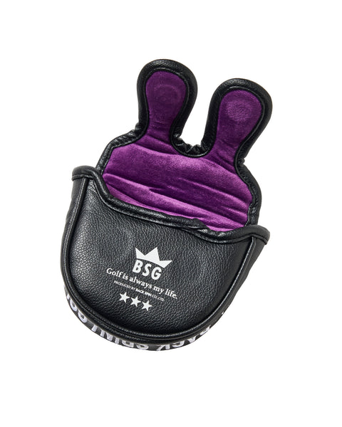 BACK SPIN! STRIPE PUTTER HEAD COVER FOR MALLET
