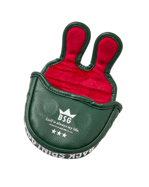 BACK SPIN! STRIPE PUTTER HEAD COVER FOR MALLET