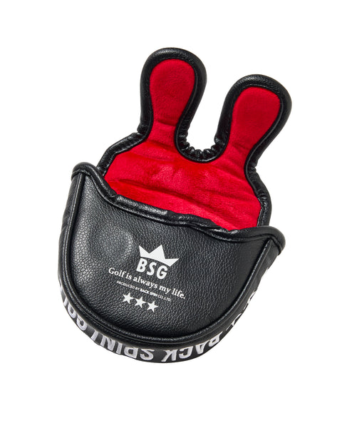 BACK SPIN! STRIPE PUTTER HEAD COVER FOR MALLET