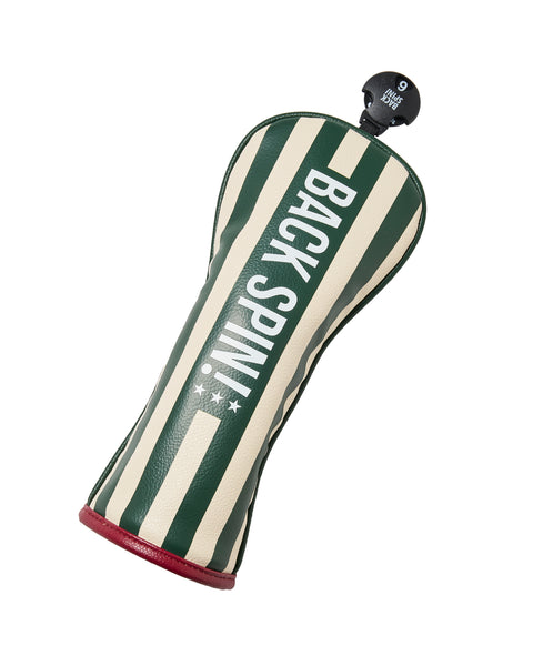 【BACK SPIN!】PU STRIPE HEAD COVER for Hybrid (BSBE01H517)