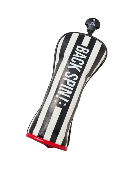 【BACK SPIN!】PU STRIPE HEAD COVER for Hybrid (BSBE01H517)