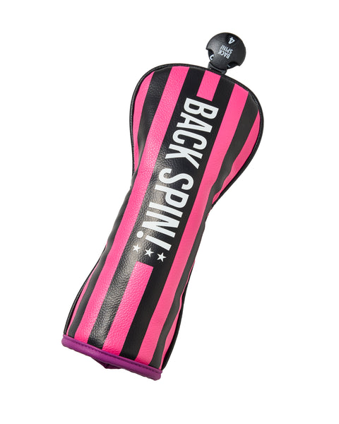 【BACK SPIN!】PU STRIPE HEAD COVER for Hybrid (BSBE01H517)