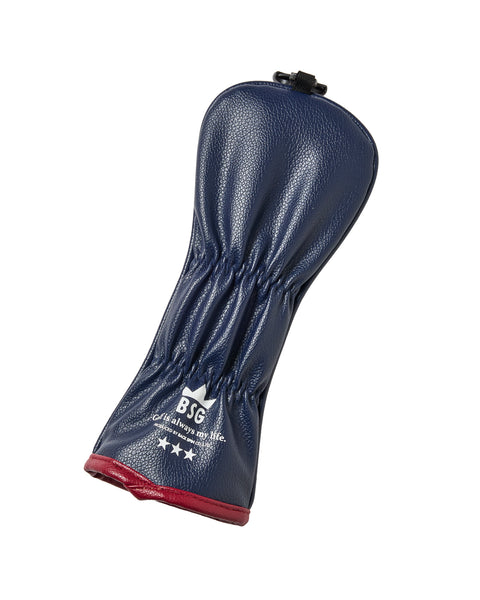 【BACK SPIN!】PU STRIPE HEAD COVER for Hybrid (BSBE01H517)