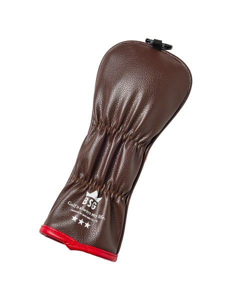 【BACK SPIN!】PU STRIPE HEAD COVER for Hybrid (BSBE01H517)