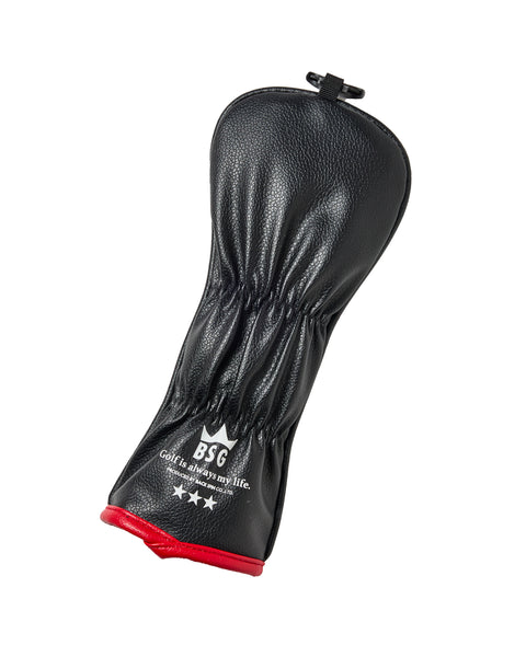 【BACK SPIN!】PU STRIPE HEAD COVER for Hybrid (BSBE01H517)