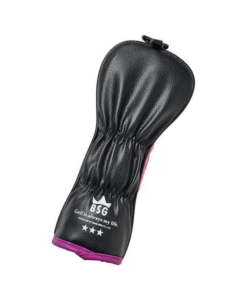 【BACK SPIN!】PU STRIPE HEAD COVER for Hybrid (BSBE01H517)