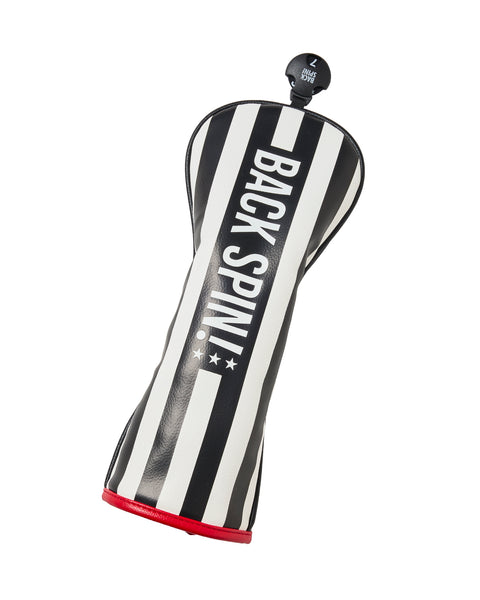 【BACK SPIN!】PU STRIPE HEAD COVER for Fairway Wood (BSBE01H516)