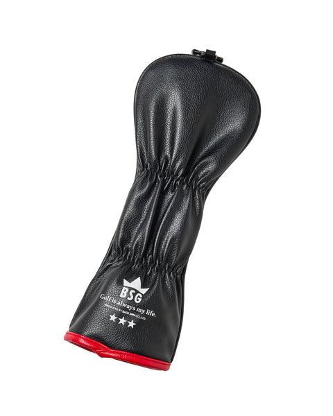 【BACK SPIN!】PU STRIPE HEAD COVER for Fairway Wood (BSBE01H516)