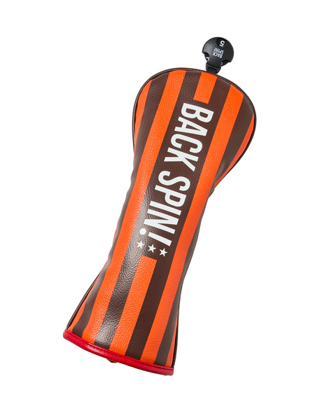 【BACK SPIN!】PU STRIPE HEAD COVER for Fairway Wood (BSBE01H516)