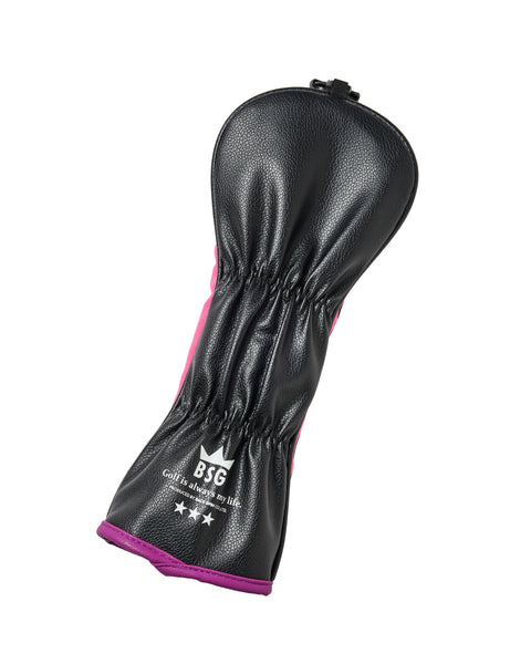 【BACK SPIN!】PU STRIPE HEAD COVER for Fairway Wood (BSBE01H516)