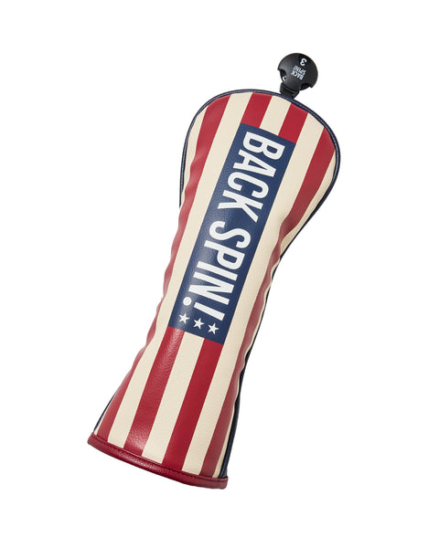 【BACK SPIN!】PU STRIPE HEAD COVER for Fairway Wood (BSBE01H516)