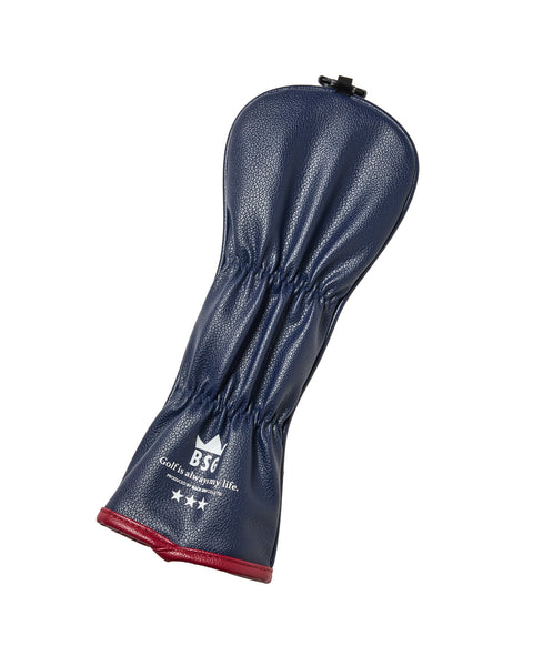 【BACK SPIN!】PU STRIPE HEAD COVER for Fairway Wood (BSBE01H516)