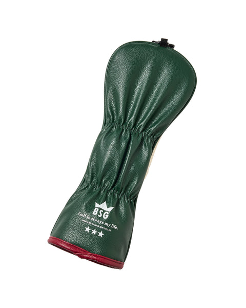 【BACK SPIN!】PU STRIPE HEAD COVER for Fairway Wood (BSBE01H516)