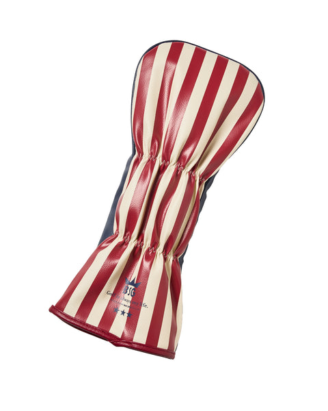 【BACK SPIN!】PU STRIPE HEAD COVER for Driver (BSBE01H515)