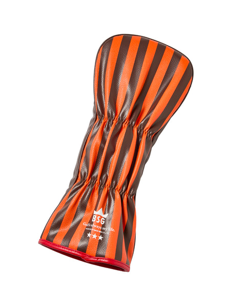 【BACK SPIN!】PU STRIPE HEAD COVER for Driver (BSBE01H515)