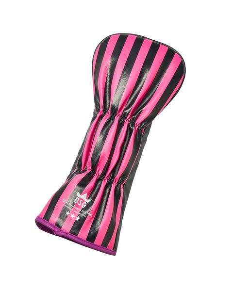 【BACK SPIN!】PU STRIPE HEAD COVER for Driver (BSBE01H515)