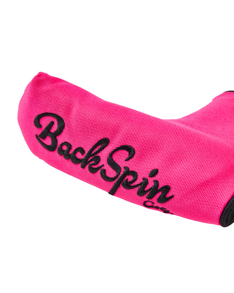 NEW!【BACK SPIN!】NYLON HEAD COVER FOR PING TYPE PUTTER CLUB