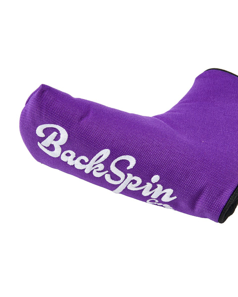 NEW!【BACK SPIN!】NYLON HEAD COVER FOR PING TYPE PUTTER CLUB
