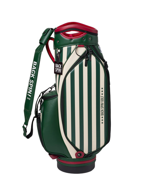 NEW【BACK SPIN!】GOLF BAG - STRIPE Model