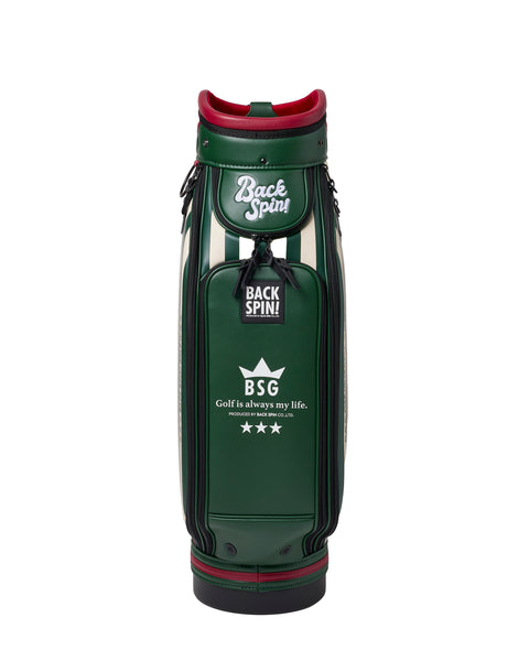 NEW【BACK SPIN!】GOLF BAG - STRIPE Model