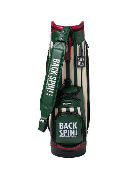 NEW【BACK SPIN!】GOLF BAG - STRIPE Model