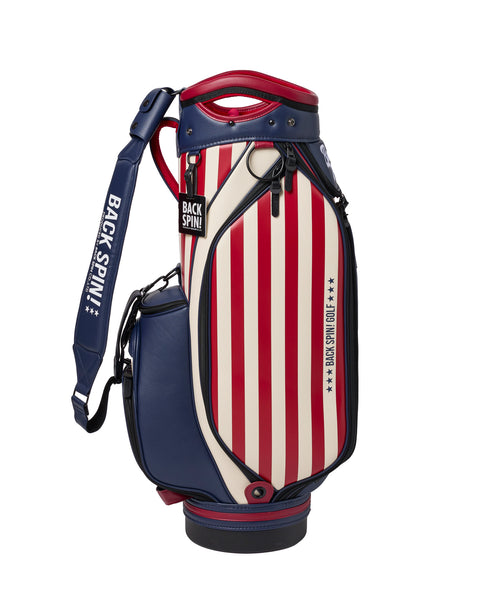 NEW【BACK SPIN!】GOLF BAG - STRIPE Model