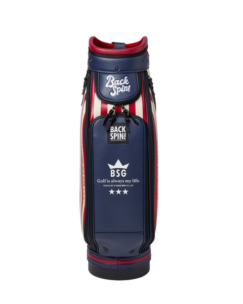NEW【BACK SPIN!】GOLF BAG - STRIPE Model