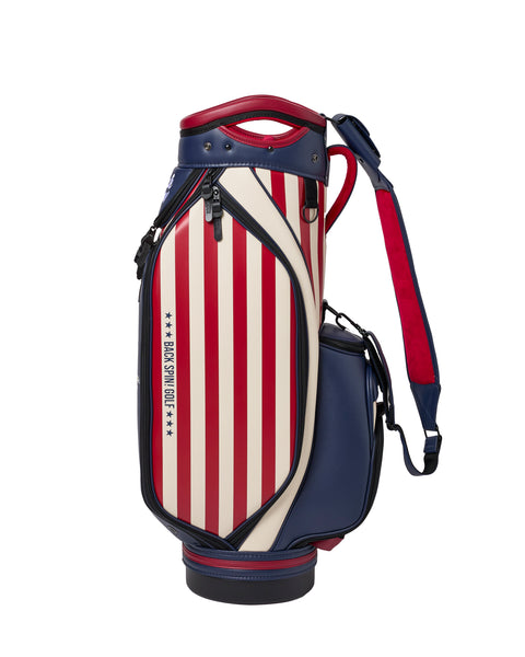 NEW【BACK SPIN!】GOLF BAG - STRIPE Model