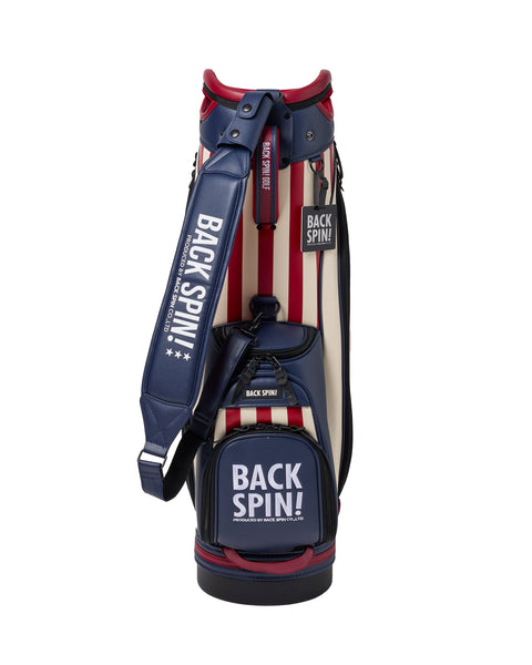 NEW【BACK SPIN!】GOLF BAG - STRIPE Model