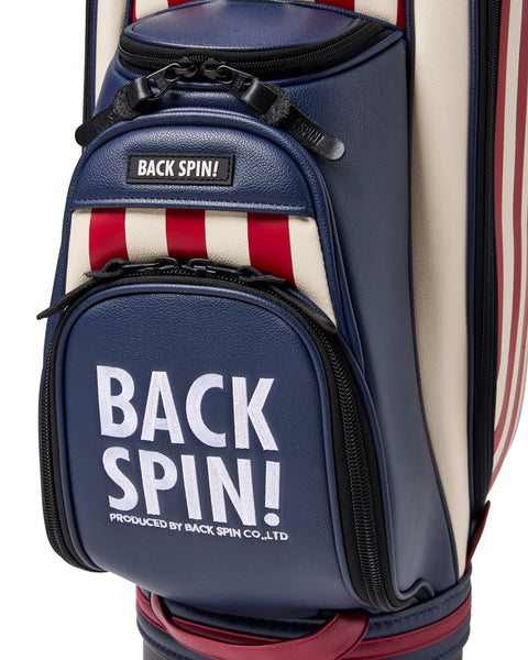 NEW【BACK SPIN!】GOLF BAG - STRIPE Model