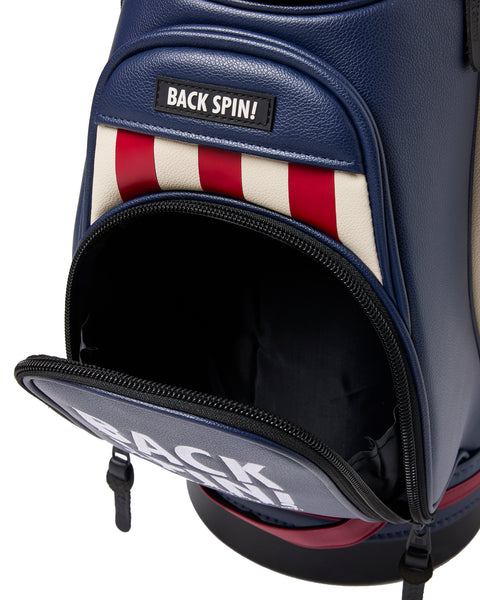 NEW【BACK SPIN!】GOLF BAG - STRIPE Model