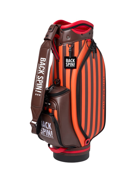 NEW【BACK SPIN!】GOLF BAG - STRIPE Model