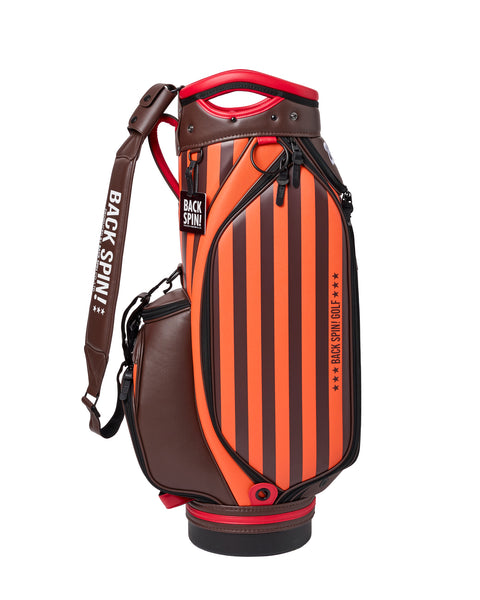 NEW【BACK SPIN!】GOLF BAG - STRIPE Model